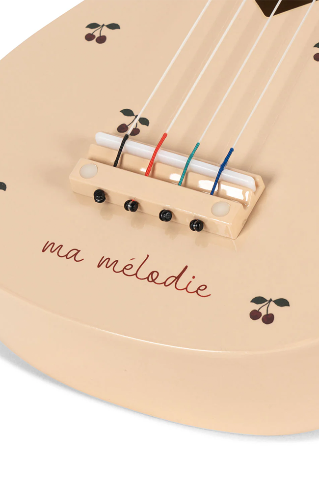 Wooden Ukulele - Cherry Konges Slöjd Leksak