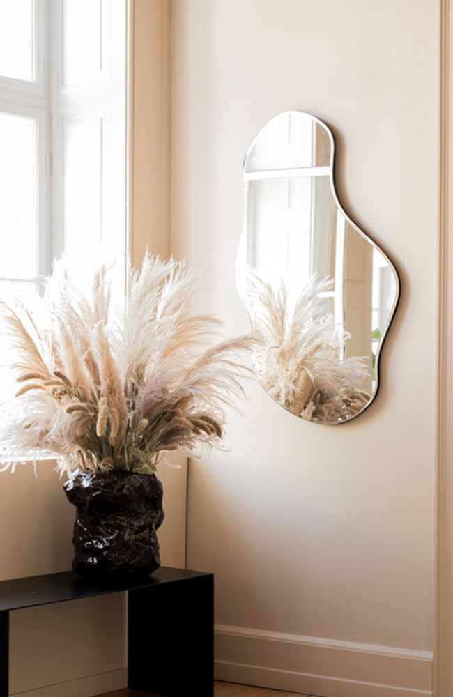 Pond Mirror - Large - Dark Chrome Ferm Living Inredning