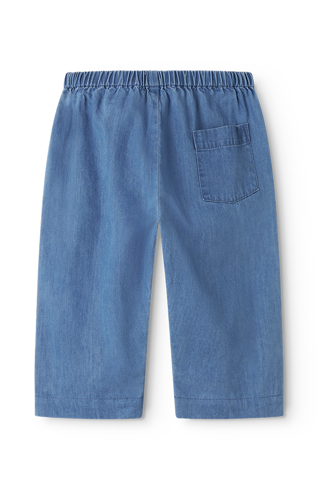 Panto Light Blue Denim Trousers - Blue Denim