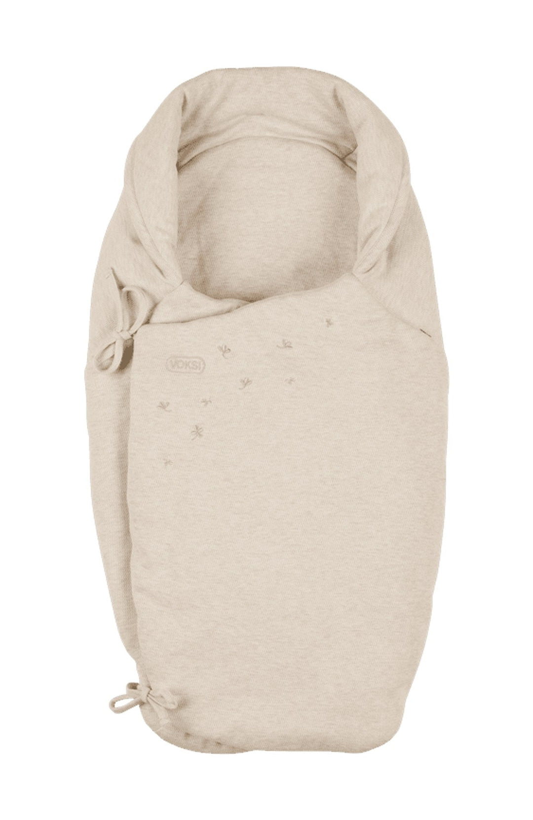 Voksi Wool Wrap omslagspåse i ull och ekologisk bomull, Sand