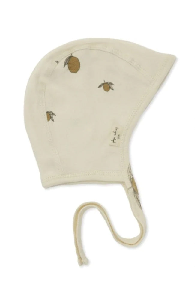 Newborn Helmet - Lemon Konges Slöjd mössa